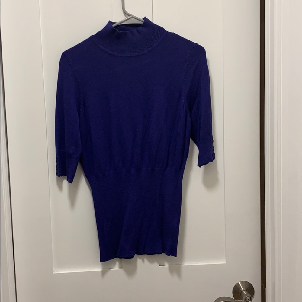 Turtleneck fitted sweater